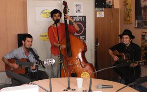 Bazar et Bémols en live sur COB'FM